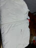 鴻星爾克（ERKE）羽絨服女冬季上新厚款連帽舒適保暖綜訓(xùn)羽絨上衣女子百搭防風(fēng)外套 冰川白 XL 曬單實拍圖