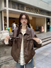 夏雨瑤甜美少女蕾絲打底衫女秋季內搭外穿長(cháng)袖小眾設計感拼接下擺上衣裝 杏色 針織衫 M 90-105斤 曬單實(shí)拍圖