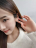 夢(mèng)黛麗品牌耳飾女【彎月造型設(shè)計(jì)】2025高級(jí)感珍珠耳環(huán)送女友送閨蜜 淡水珍珠耳夾金色 曬單實(shí)拍圖