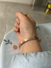 紀(jì)思梵（CHEESEFAN）輕奢珠寶時(shí)尚首飾幸運(yùn)愛(ài)心手鐲女情人節(jié)表白生日禮物女送女友老婆 愛(ài)意永恒莫比烏斯手鐲【次日達(dá)】 曬單實(shí)拍圖