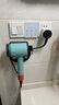 摩尚吹風(fēng)機置物架放置架免打孔衛生間收納徠芬電風(fēng)筒浴室吹風(fēng)機掛架 槍灰-標準版+dyson專(zhuān)用風(fēng)嘴架*1 曬單實(shí)拍圖