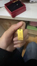 周六福千萬(wàn)兩金牌古法黃金吊墜男女生日禮物計價(jià)A0413509黑繩約13.96g 曬單實(shí)拍圖