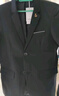vocacool男西服上衣外套單西服青年修身商務(wù)休閑正裝職業(yè)裝大碼小西裝學(xué)生 黑色一?？?3XL/150-165斤 曬單實(shí)拍圖