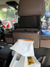 拓比應(yīng)寶馬汽車椅背收納盒3系5系x1x3x4x5lX6X7系儲物盒水杯架帶化妝鏡 寶馬椅背收納盒【棕色】皮革款 曬單實拍圖