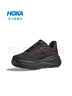 HOKA ONE ONE新款男款夏季邦代9公路跑步鞋BONDI 9輕盈舒適緩震 黑色/黑色-寬版 40 曬單實(shí)拍圖