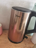 美的（Midea）燒水壺電熱水壺雙層防燙全鋼食品級304一體無縫內(nèi)膽電熱水壺家用1.7L大容量SH17X2-301 曬單實(shí)拍圖