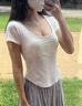 浪莎內衣女小胸聚攏顯大上托收副乳文胸薄款防下垂性感胸罩女士?jì)纫?曬單實(shí)拍圖