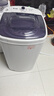 志高【脫水神器】脫水機(jī)甩干機(jī)大容量不銹鋼藍(lán)光除菌除螨甩干桶脫水桶單甩干衣機(jī)家用宿舍出租快速脫水 12升級(jí)款【加厚不銹鋼鋼桶+60s速干】 曬單實(shí)拍圖