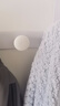 ecoco意可可門后掛鉤免打孔安裝無痕臥室掛衣鉤浴室掛衣架衣服掛鉤U1605 曬單實拍圖