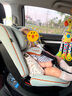 nadoO12兒童安全座椅0-12歲360度旋轉(zhuǎn)正反可躺汽車座椅嬰兒車載座椅 薄荷綠 曬單實(shí)拍圖