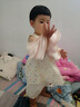 優(yōu)奇女寶寶小裙子套裝2025夏季薄款嬰兒短袖波點(diǎn)連衣裙短褲兩件套 曬單實(shí)拍圖