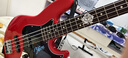 FENDER日芬電貝斯融合二代Hybrid2 芬達(dá)日產(chǎn)日本海紋石II J P Bass貝司 5662102318 JJ 楓木 森林藍(lán) 曬單實(shí)拍圖