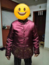 俞兆林（YUZHAOLIN）老年女裝奶奶裝冬裝棉衣老人唐裝媽媽加絨加厚老太太寬松棉襖棉服 紫色[上衣] 加絨 2XL 建議105-120斤 曬單實(shí)拍圖