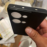 尚蘇 適用 OPPOreno9Pro+手機(jī)殼reno9Pro+保護(hù)套防摔鏡頭全包軟殼輕奢羊巴皮硅膠外殼女男款皮套黑色 曬單實(shí)拍圖