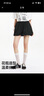 森馬（Semir）休閑褲女純色松緊腰短褲2025夏溫柔寬松花苞褲少女感109325125004 曬單實(shí)拍圖