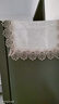 巧林兒冰箱罩蓋布單開(kāi)門(mén)對雙開(kāi)門(mén)冰箱防塵罩繡花蕾絲高檔洗衣機簾蓋巾 淺咖色—061款(水溶花邊) 上下單開(kāi)門(mén)冰箱罩：58*118cm 曬單實(shí)拍圖