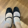 他她2024春商場同款時尚百搭淺口單鞋女Y8GA5AQ4 黑色 36 曬單實拍圖