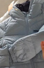 雪中飛兒童羽絨服輕薄保暖外套2025新款男女童裝秋冬季上衣 冰藍(lán)色 150 曬單實(shí)拍圖