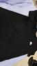 名創(chuàng)優(yōu)品（MINISO）短袖男純棉休閑寬松夏季圓領(lǐng)百搭青少年潮流半袖t恤 黑 XL 曬單實(shí)拍圖