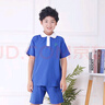 育達深圳校服小學生夏季速干透氣運動套裝夏裝短袖t恤短褲褲子校服褲 速干小男T恤+速干小短褲 120 曬單實拍圖
