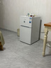美的（Midea）112/88電冰箱兩開(kāi)門(mén)雙溫冷藏冷凍美妝家用辦公室宿舍出租屋房迷你小巧型不占地節能省電便攜 【不挑戶(hù)型】88升輕音低耗BCD-88CM 曬單實(shí)拍圖
