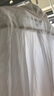 無印良品（MUJI）女式水洗平紋襯衫領(lǐng)長袖襯衫襯衣外套內(nèi)搭春季款外衣女裝上衣 白色 XL 165/92A 曬單實(shí)拍圖
