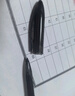uni三菱 uni-ball AIR黑科技黑色中性筆高顏值0.5黑筆簽字筆商務(wù)直液式水筆水性筆 UBA-188M 3支 曬單實(shí)拍圖