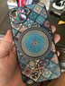 彩繪師 適用蘋果15promax手機殼磁吸無線充iPhone 15Plus全包防摔硅膠皮套保護套網(wǎng)紅國潮復古支架男女款 蘋果15Plus【藏紋花理】側(cè)邊皮紋 曬單實拍圖