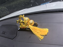 齊選一路平安金鹿汽車擺件車載葫蘆香水座中控臺裝飾品車內(nèi)除異味擺件 一鹿平安+黃色葫蘆+桂花香 曬單實拍圖
