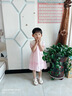 巴拉巴拉女童連衣裙夏季兒童裙子可愛泡泡袖201224111018 曬單實拍圖