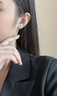 夢可飾耳釘女2025新款克萊因藍(lán)愛心925銀針時尚通勤耳飾小眾感耳環(huán)氣質(zhì) 藍(lán)色-14K金 曬單實拍圖