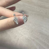 萬禮福清冷感白冰玉髓水沫玉葫蘆耳釘女復(fù)古新中式滿鉆感仿玉石耳飾 閃鉆葫蘆耳釘 曬單實(shí)拍圖