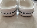 卡駱馳（crocs）洞洞鞋男鞋女鞋 25新款運(yùn)動(dòng)拖鞋戶外涉水鞋沙灘溯溪鞋情侶款涼鞋 貝雅/白色/建議拍小一碼 41 -42 /M8W10/26cm 曬單實(shí)拍圖
