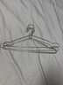 第6金（DEMETAL）不銹鋼衣架304晾衣架加粗衣服架掛鉤曬衣架防風內衣服掛架子衣?lián)?45cm成人加長款（304不銹鋼） 50個裝 曬單實拍圖