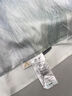 夢(mèng)潔家紡輕奢蠶絲夏涼被夏季裸睡冰絲可水洗天絲空調被四件套 憶江南-藍含20%蠶絲 200x230cm雙人夏涼被床單款' 曬單實(shí)拍圖