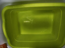 家居收納箱加厚特大號無(wú)蓋整理雜物衣服方臉盆桌面儲物盆 翡翠綠加厚加大 11.6L 曬單實(shí)拍圖