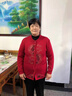 俞兆林（YUZHAOLIN）中老年人毛衣女媽媽裝保暖兩件套老太太秋冬針織開衫外套奶奶衣服 FFN205241 酒紅（兩件套） XL  適合90-110斤 曬單實拍圖