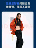 BODACHEL【木蘭】軟殼沖鋒褲女2024新款防風(fēng)防水戶外登山滑雪褲男 【女款】鳥羽黑【五防面料】 M 曬單實(shí)拍圖