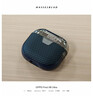 火星日落迷你阿波羅11MQF隔離艙AirPods 4/AirPods Pro第一/二代 宇航服纖維耳機殼保護套 AirPods 4【藍色（鈦）】 曬單實(shí)拍圖