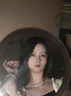 Hanyaeye憶芙半年拋大小直徑巴斯克玫瑰春桃姬金箔灰自然混血純欲美瞳正品 百利甜粉14.5mm 0度 曬單實(shí)拍圖