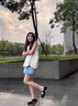 CAMILA KSENIA拖鞋女2025新款秋季涼鞋顏值高跟鞋外穿中跟包頭高端單鞋舒適涼拖 黑色 37 曬單實(shí)拍圖