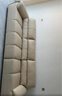 全友家居奶油風(fēng)皮藝沙發(fā)客廳家用頭層牛皮鋼琴鍵直排真皮沙發(fā)國家補(bǔ)貼 全真皮款|奶油米白|3.06m 頭層黃牛皮+羽絨靠包+雙款式可選 曬單實(shí)拍圖