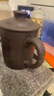 金鑲玉 宜興紫砂杯原礦紫泥雕刻大容量水杯茶具辦公杯山水泡茶杯±450ml 曬單實(shí)拍圖