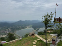 新藝鴻運（XINYIHONGYUN）衛生間鏡子掛墻梳妝鏡掛鏡帶置物架浴室鏡免打孔廁所洗手臺化妝鏡 輕奢黑【60*80cm】防水 高清防爆 曬單實(shí)拍圖