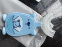 袋鼠杰克嬰幼兒童寶寶牙刷u型軟硅膠寶寶專(zhuān)用0-3-6-12歲小孩刷牙神器牙膏 【5-9歲兒童推薦款】藍小熊*1支 曬單實(shí)拍圖