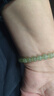 周六福金鑲玉葫蘆黃金轉(zhuǎn)運(yùn)珠青玉手串女七夕情人節(jié)禮物Y1914375 17cm 曬單實(shí)拍圖