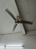 鉆石牌（DIAMOND）吊扇家用客廳不銹鋼56英寸純銅電機商用工業(yè)大風(fēng)力輕音三葉1400mm樓頂扇 不銹鋼三葉吊扇王(銅線(xiàn)電機)遙控款 曬單實(shí)拍圖