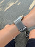 IFACE MALL適用2024新款蘋(píng)果手表表帶apple watch ultra2鈦金屬米蘭尼斯表帶腕帶iwatch S10/9/8/7/6/5SE表鏈 2024新款【鈦黑色 | 米蘭尼斯表帶】 4 曬單實(shí)拍圖