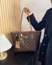ESDS香港包包女包輕奢女士包包2025新款情人節手提托特包子母包單肩包 NK/棕（專(zhuān)柜禮盒套裝） 曬單實(shí)拍圖