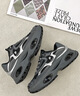 FILA FUSION斐樂(lè)潮牌BIANCO III厚底潮鞋女硬糖鞋三代 黑/煙灰珍珠-BS 36.5 曬單實(shí)拍圖